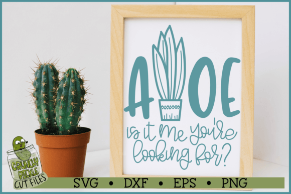 Aloe Is It Me You’re Looking For SVG Review