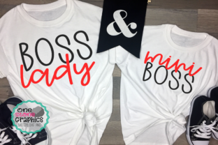 Boss Lady and Boss Mini Svg