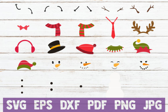 Create Your Own Snowman Kit SVG Bundle Review