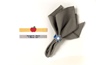 Jewish Holiday Napkin Ring Set SVG Review for Real Projects