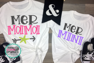 Mer Mama and Mer Mini Svg Bundle