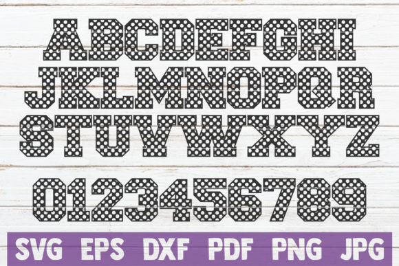 Polka Dot Alphabet and Numbers SVG Review for Real Projects